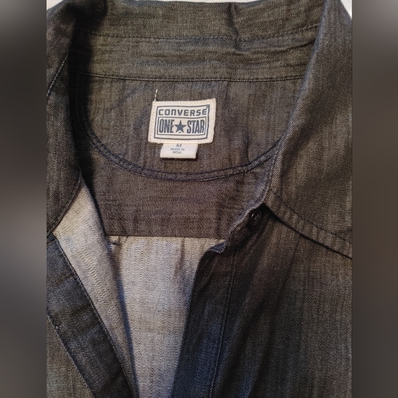 Converse All Star Denim Shirt Dress - Picture 8 of 11